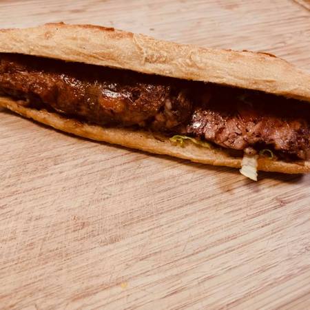 Sandwich a l andouillette en click and collect a Monpellier