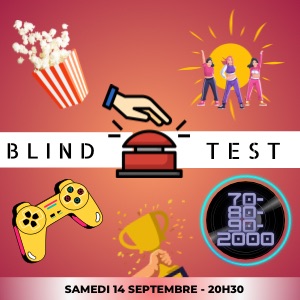 Blind test musical du samedi 14 septembre a la Chistera Montpellier en centre ville