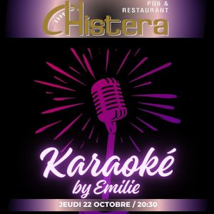 karaoke a la chistera montpellier dans une ambiance conviviale et un son de qualité scène ouverte a tous animé par emilie