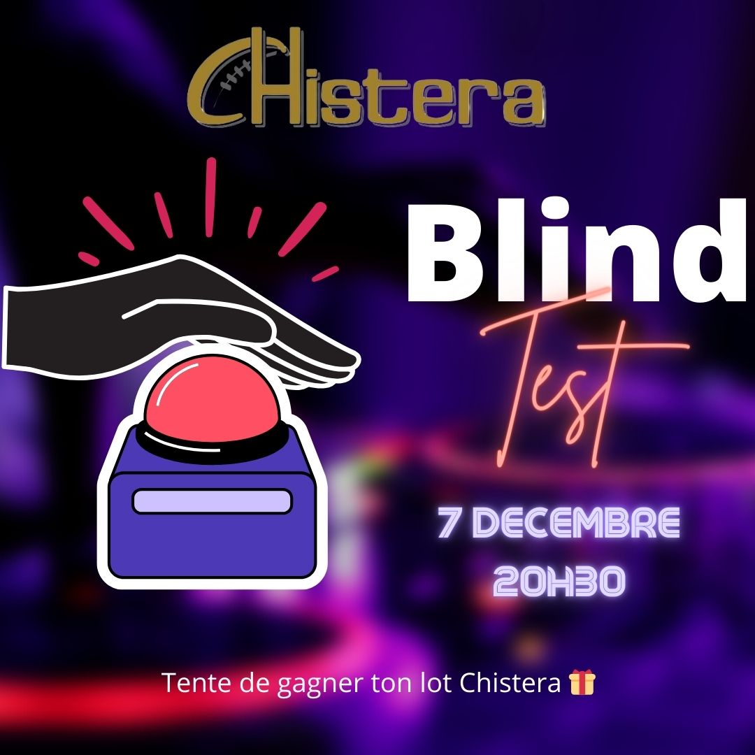 Blind test musical a la Chistera Montpellier