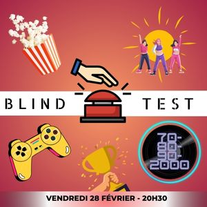 Blind test musical du vendredi 28 fevrier a la Chistera Montpellier dans le centre ville