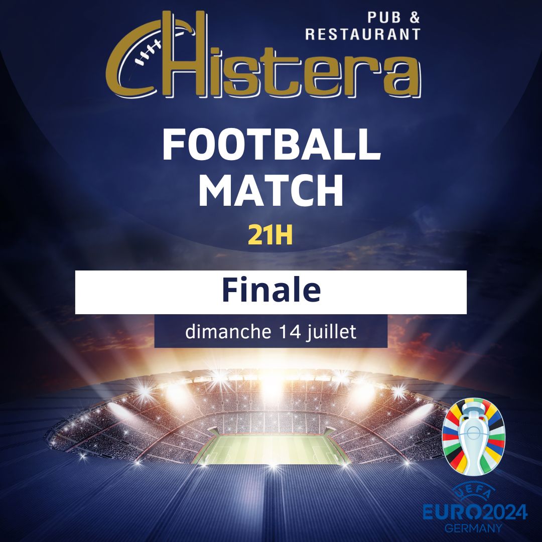 diffusion de la -finale de l'euro 2024 dimanche 14 juillet a 21h