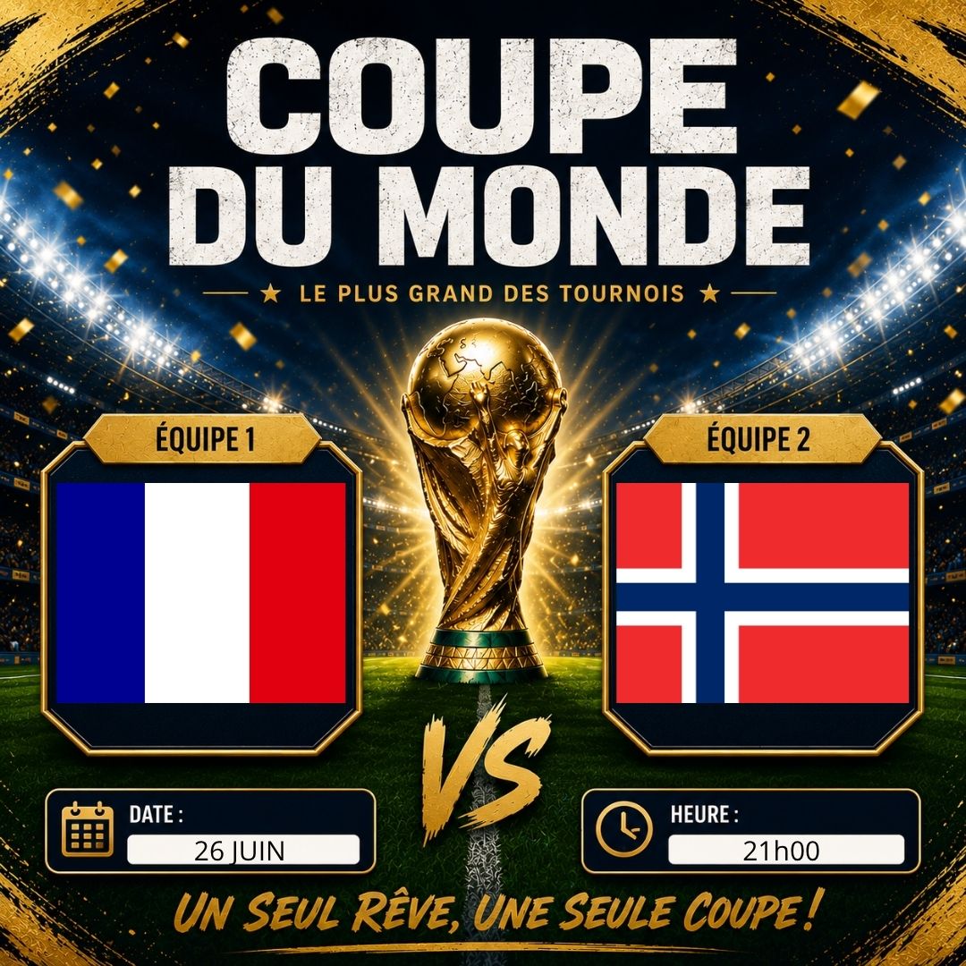 la chistera diffusera le match france vs norvege match poule cdm