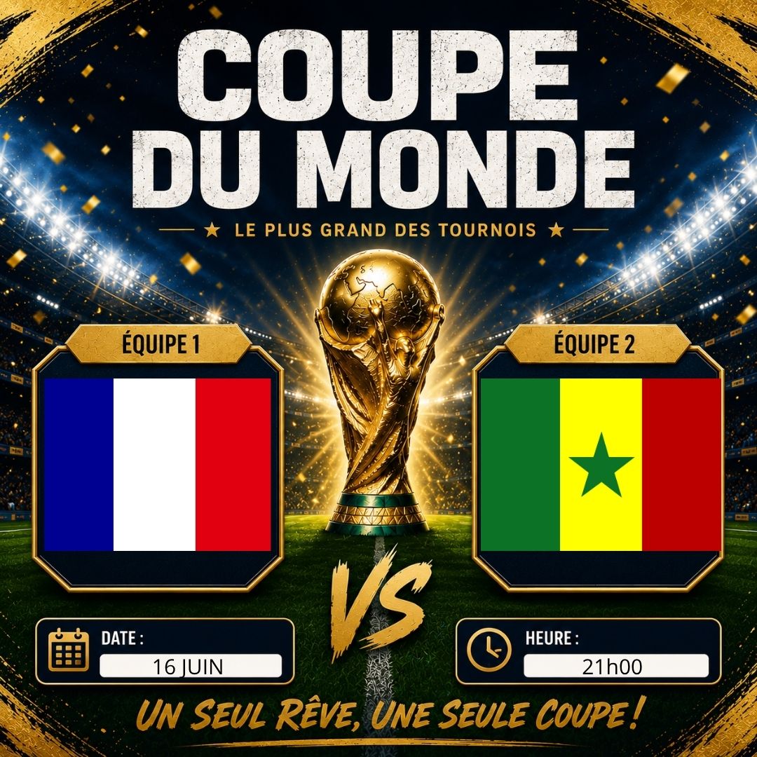 la chistera diffusera le match france vs senegal coupe du monde