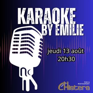 karaoke du jeudi a la chistera montpellier dans une ambiance conviviale et un son de qualité scène ouverte a tous animé par emilie