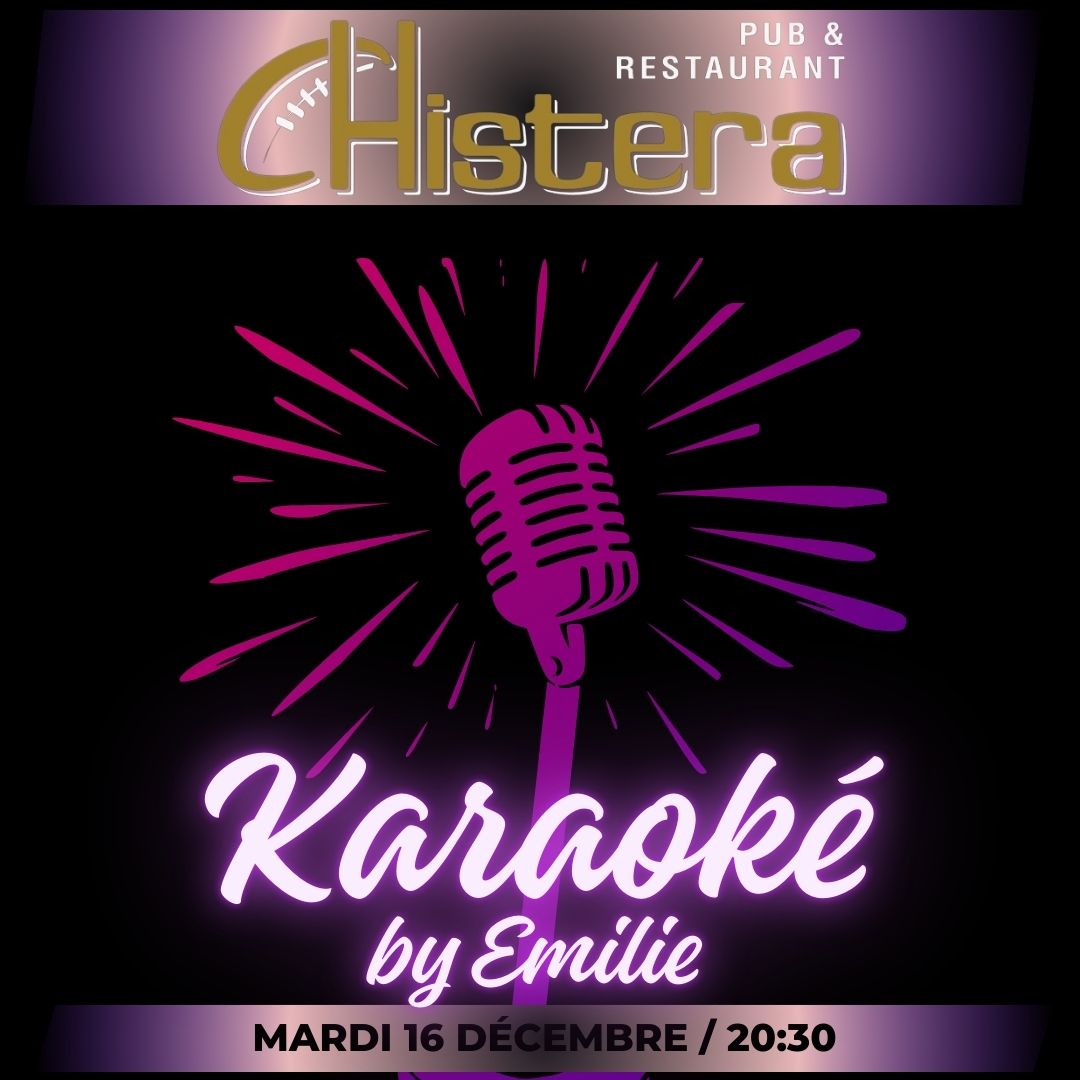 karaoke du mardi soir a la chistera montpellier samedi 24 mai dans une ambiance conviviale et un son de qualité et scene ouverte a tous