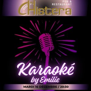 karaoke du mardi soir a la chistera montpellier dans une ambiance conviviale et un son de qualité scène ouverte a tous animé par emilie