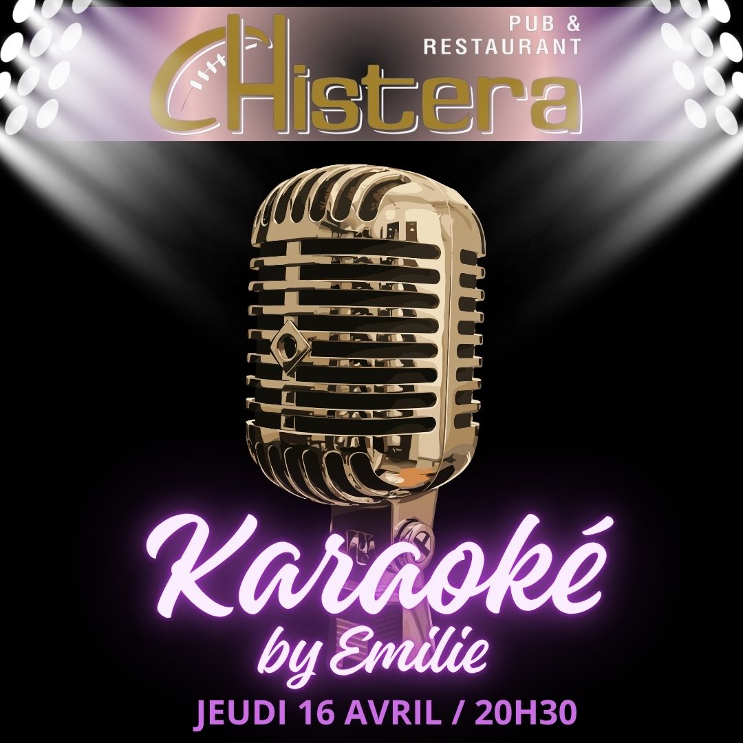 karaoke du jeudi soir a la chistera montpellier samedi 24 mai dans une ambiance conviviale et un son de qualité et scene ouverte a tous