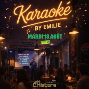 karaoke a la chistera dans une ambiance festive 