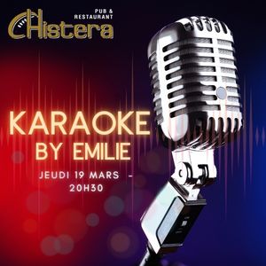karaoke a la chistera dans une ambiance festive jeudi soir
