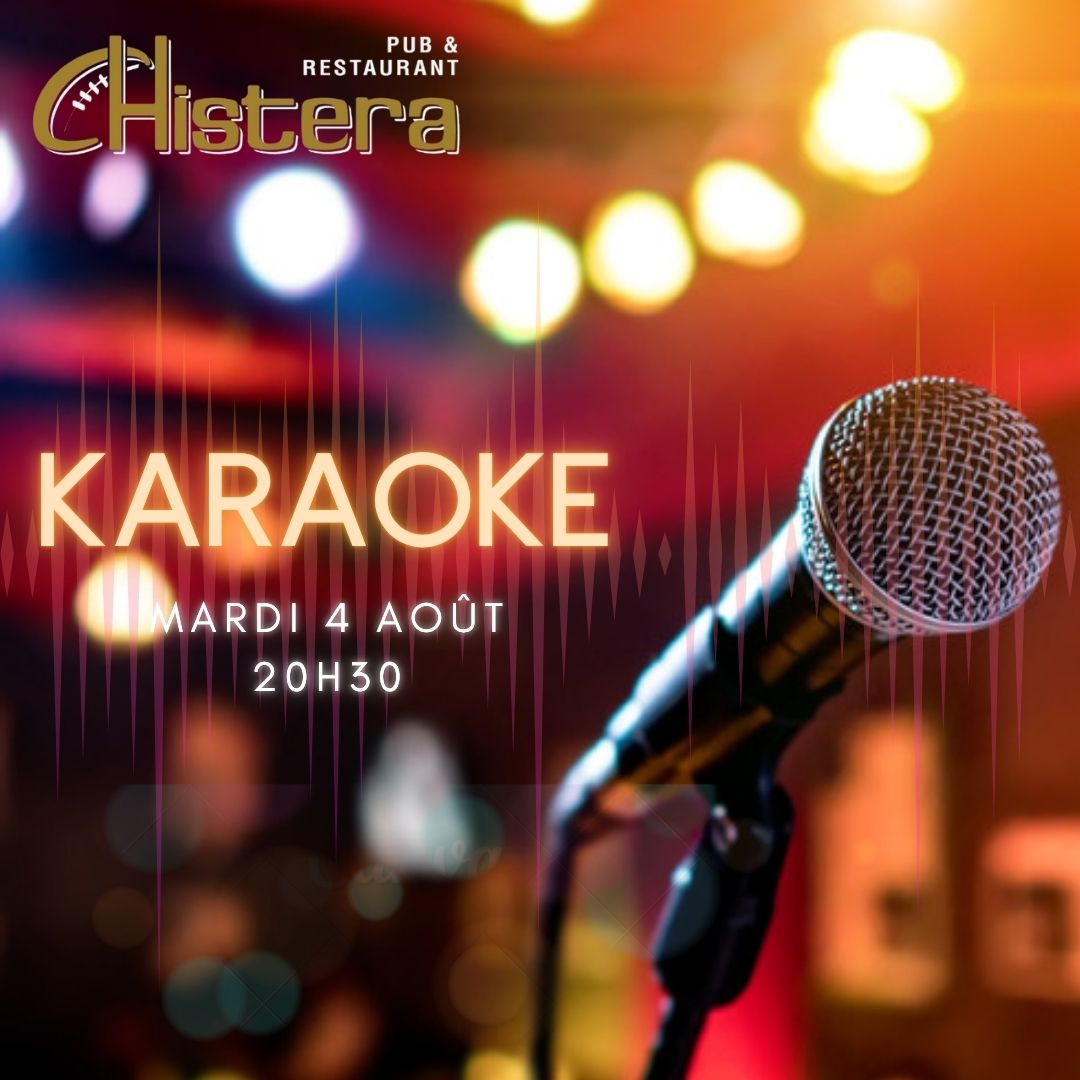 karaoke a la chistera dans une ambiance festive dans le centre ville de montpellier