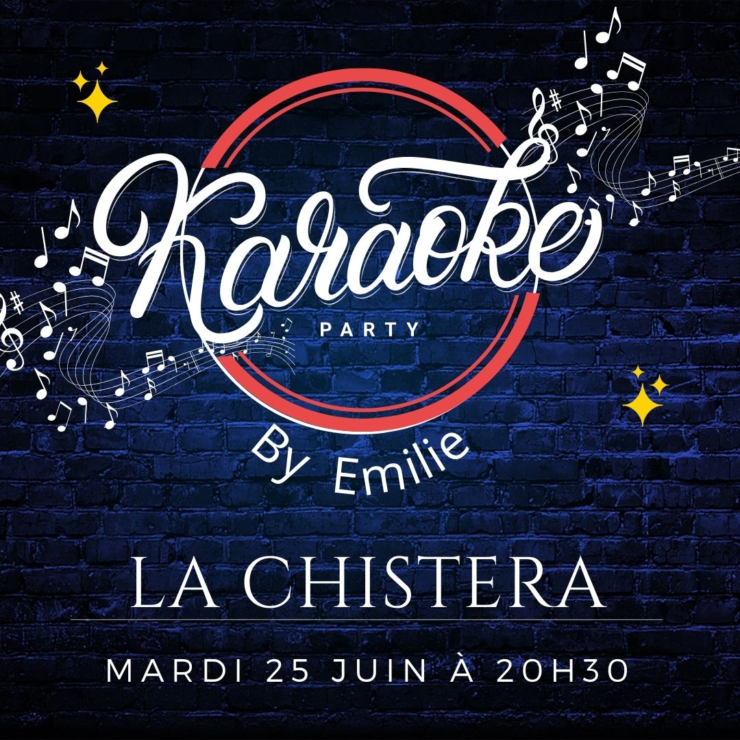 karaoke du mardi 25 juin a la chistera montpellier dans une ambiance conviviale et un son de qualité