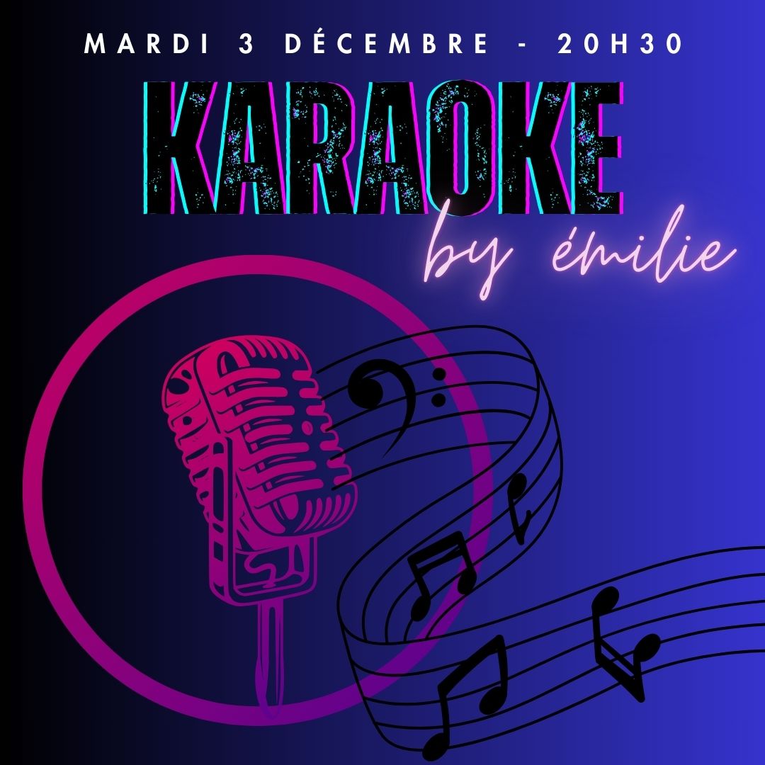karaoke a la chistera montpellier mardi 3 decembre dans une ambiance conviviale et un son de qualité et scene ouverte a tous
