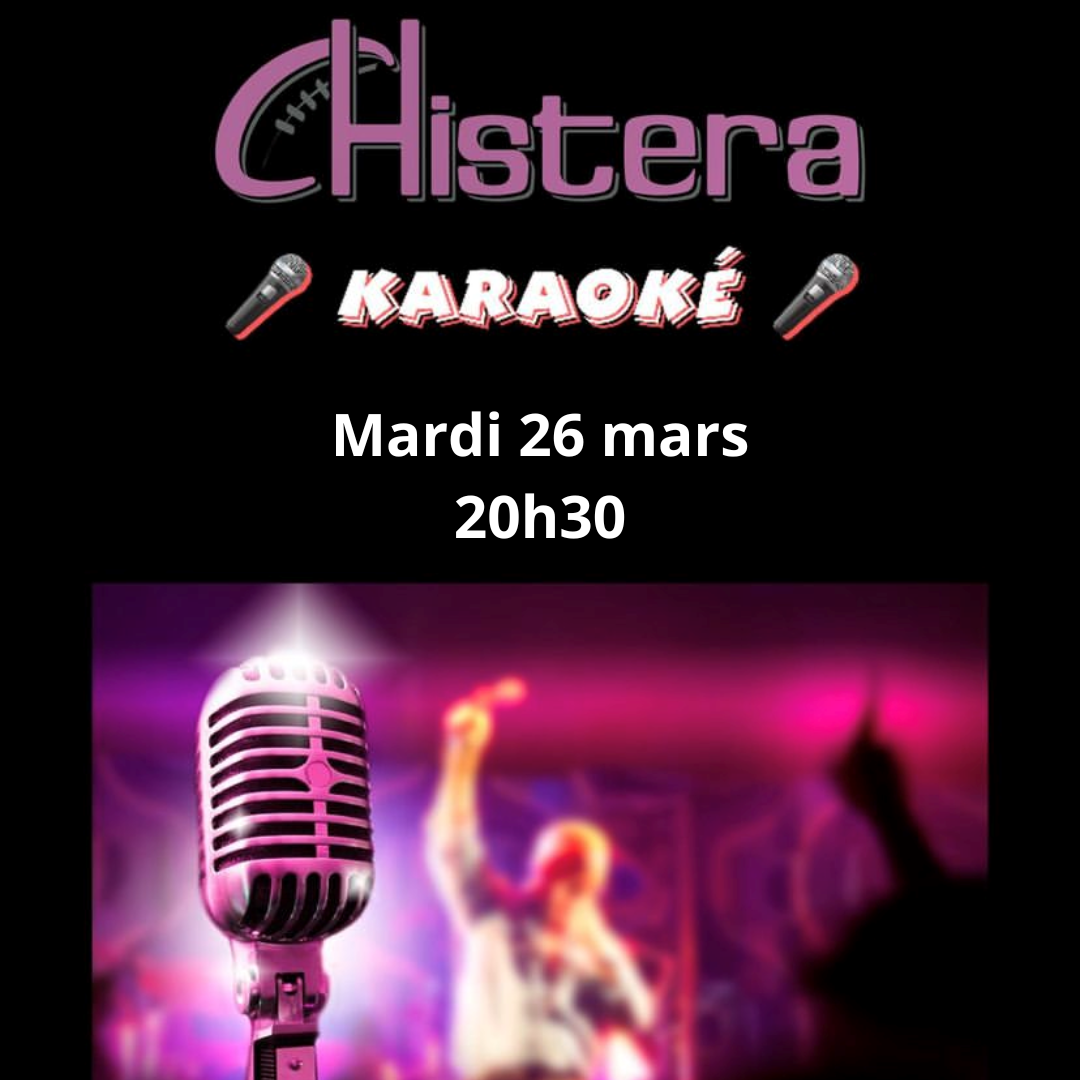 karaoke du 26 mars soir  a la Chistera Montpellier
