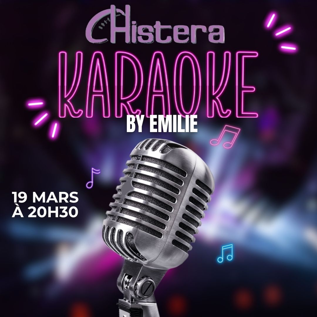 karaoke du mardi 19 mars soir  a la Chistera Montpellier