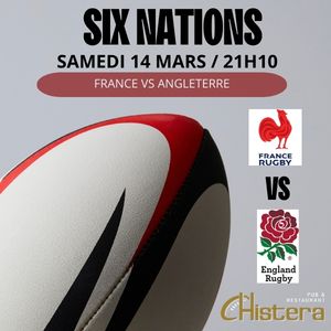 Match des six nations rugby france vs angleterre