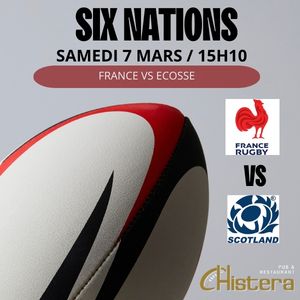 Match des six nations rugby france vs ecosse