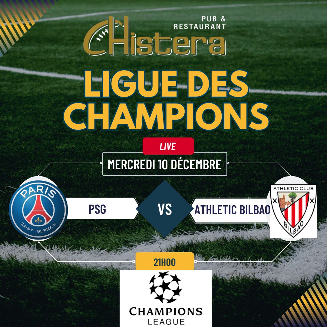 la chistera diffusera le match psg vs athletic bilbao