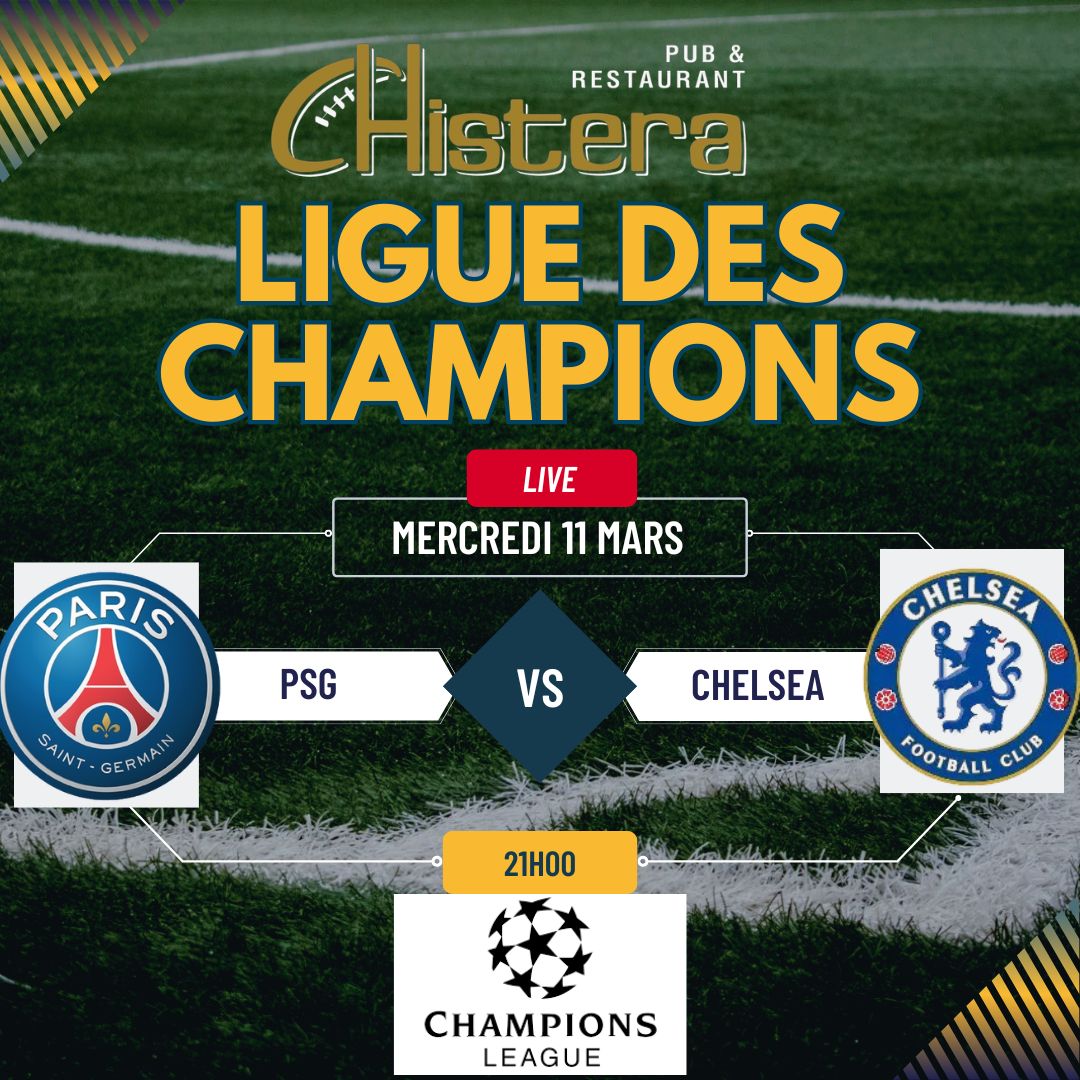 la chistera diffusera le match psg vs chelsea