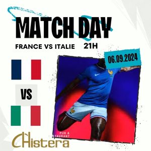 ligue des nations, la chistera diffuse le match france vs italie 