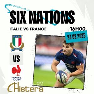 Match des six nations rugby france vs italie dimanche 23 fevrier