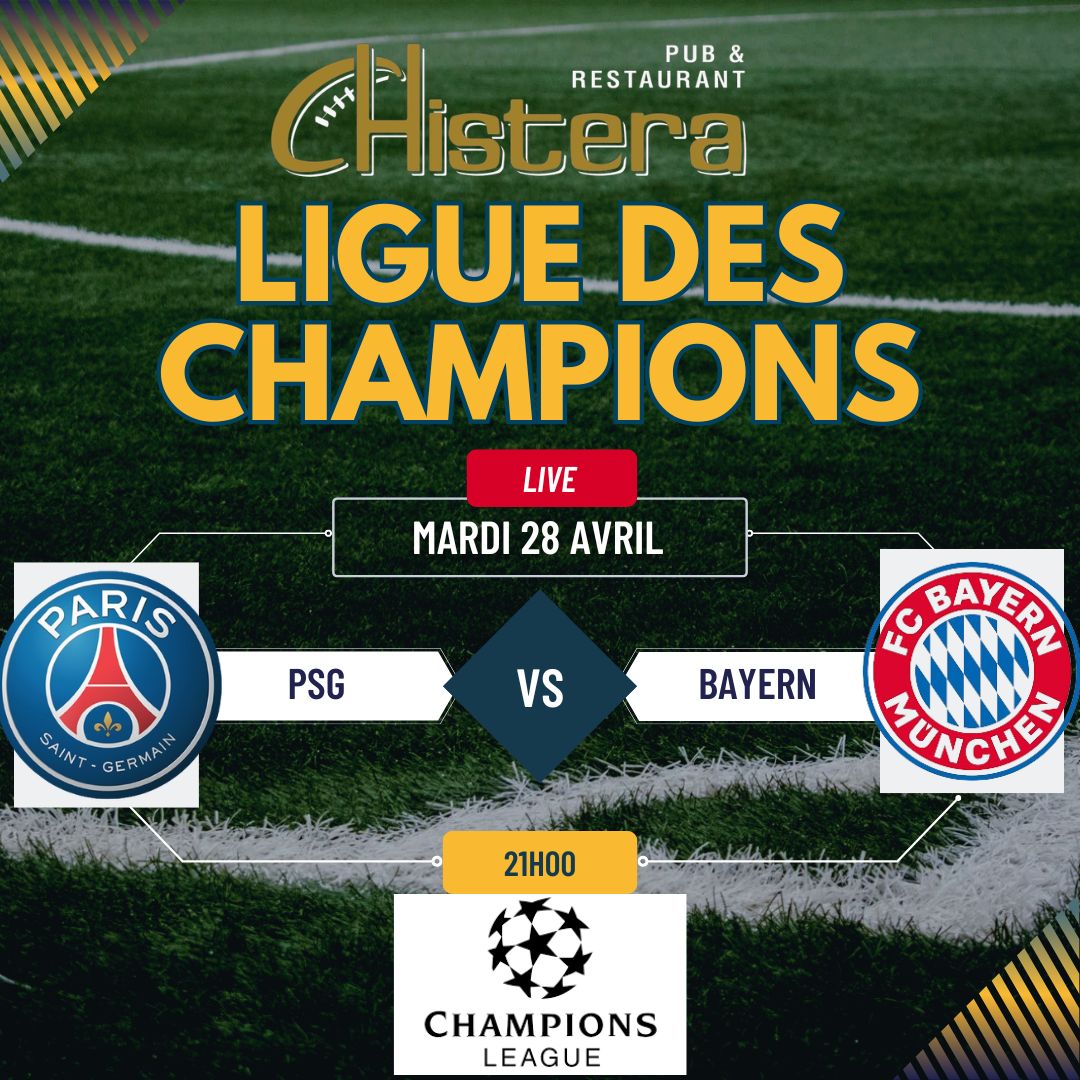 la chistera diffusera le match de demi finale de ligue des champions psg vs bayern a la chistera